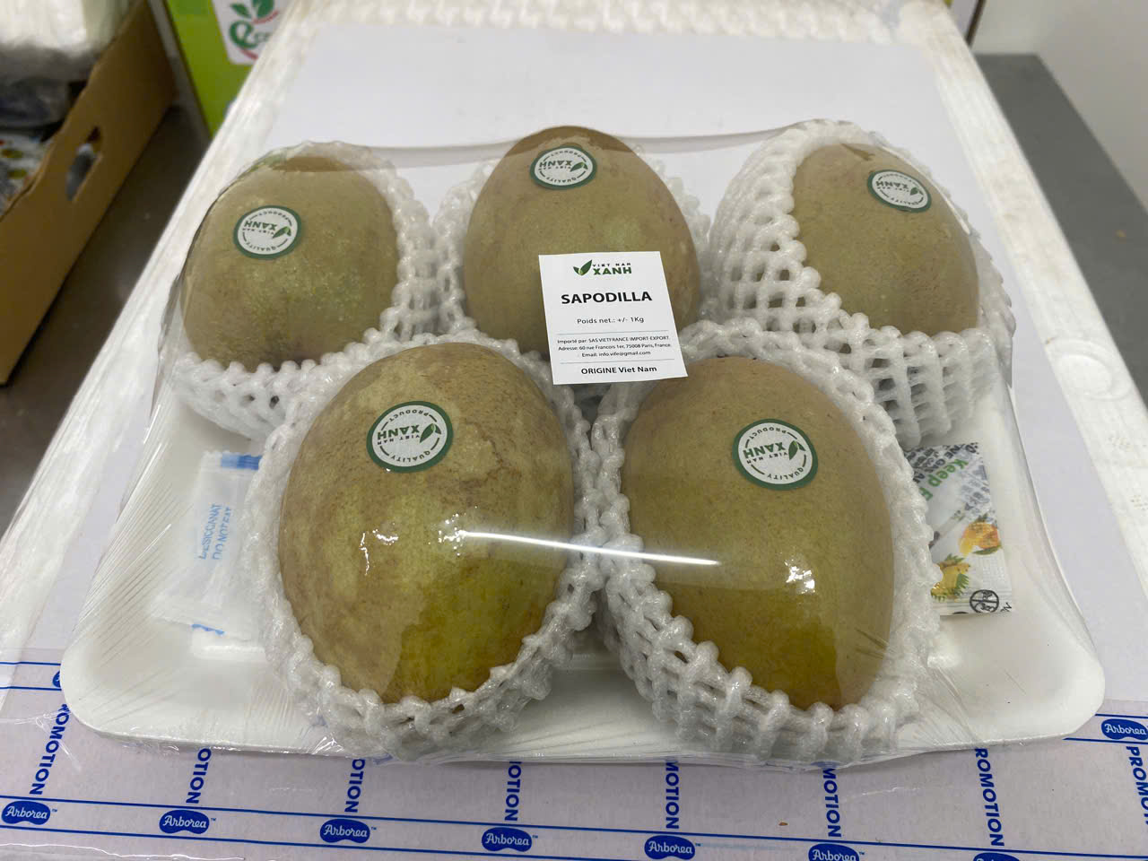 Đóng gói Hồng Xiêm