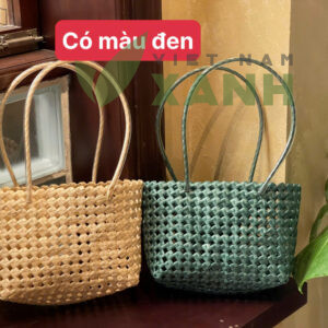 Thủ công mỹ nghệ giỏ đan tay vnxanh