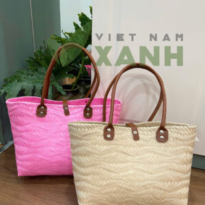 Thủ công mỹ nghệ giỏ đan tay vnxanh
